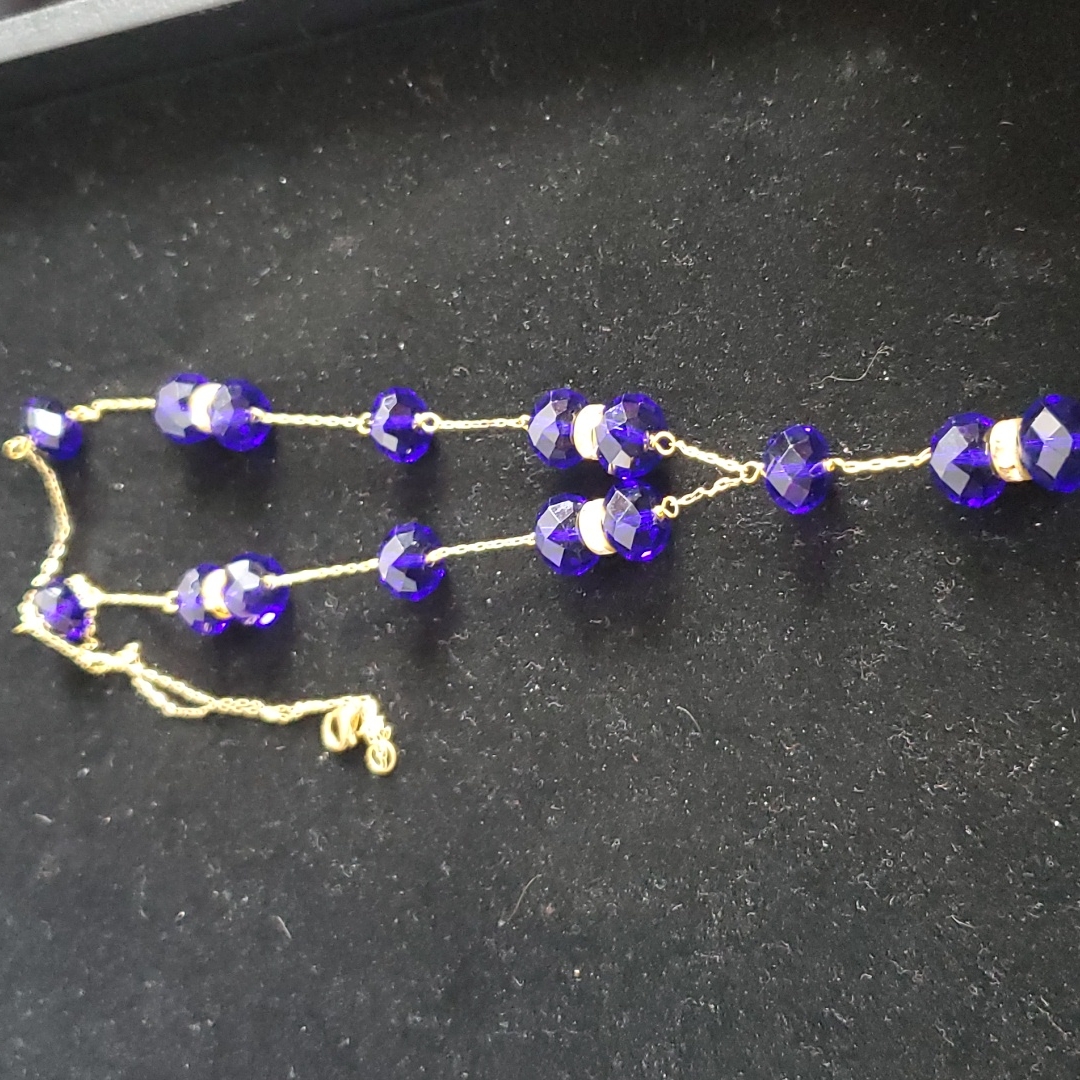 One-Of-A-Kind, Beautiful Blue Glass .